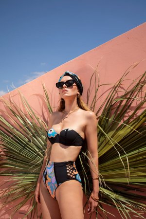 Kassandra high waisted bikini suit